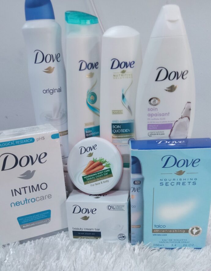 PACK COSMETIQUE DOVE 8 PIECE
