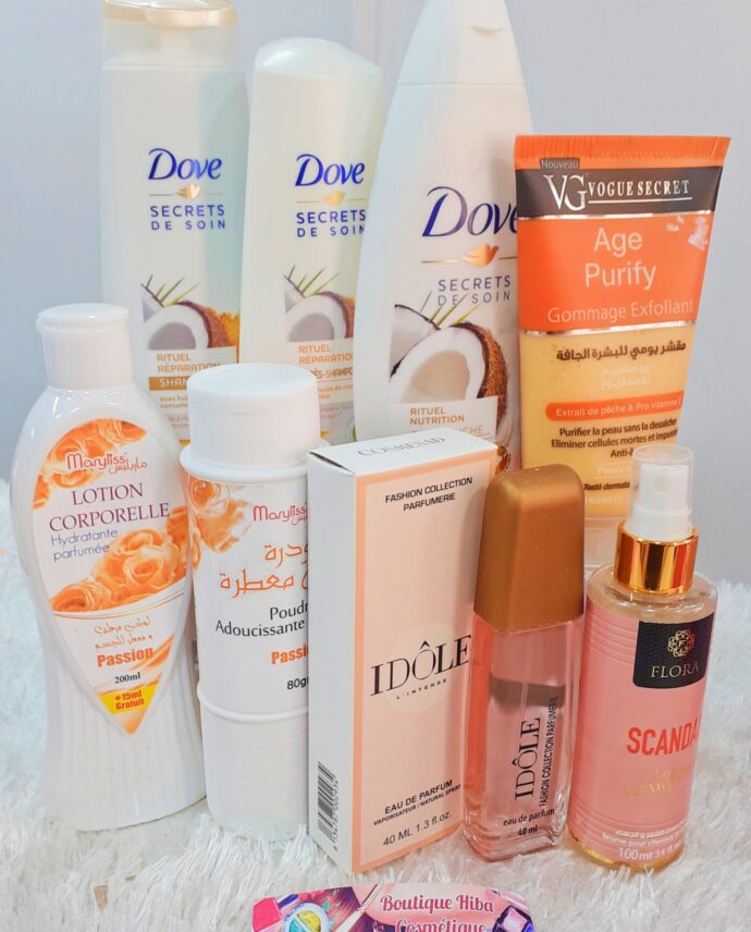 pack cosmétiques 8 pièce