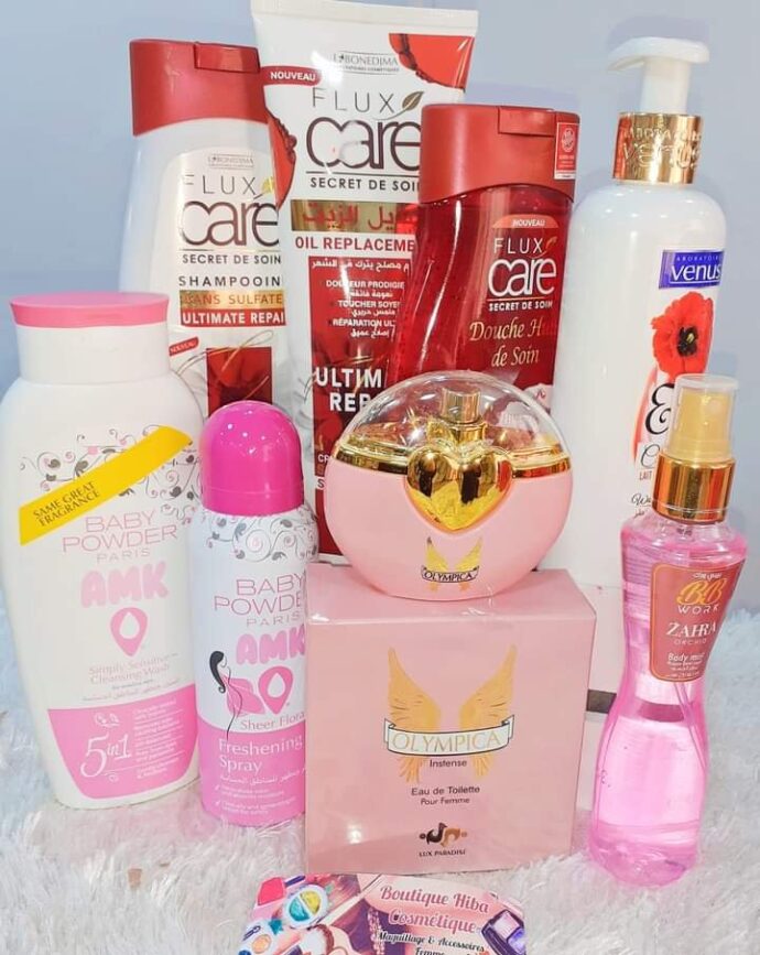 pack cosmétiques 8 pièce
