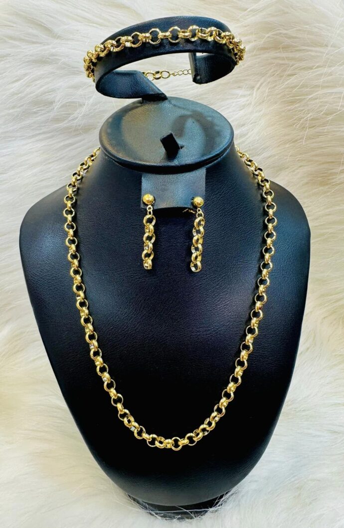 PARURE 3 PIECE ACIER INOXYDABLE