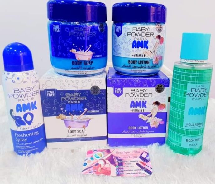 pack baby powder 4 pièce