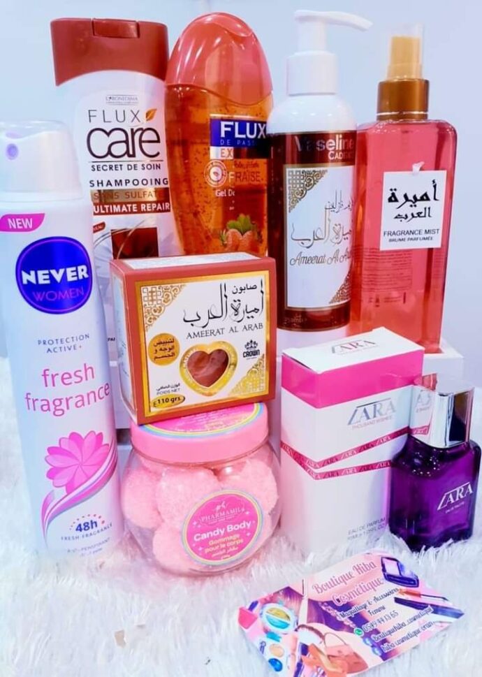 pack cosmétiques 8 pièce