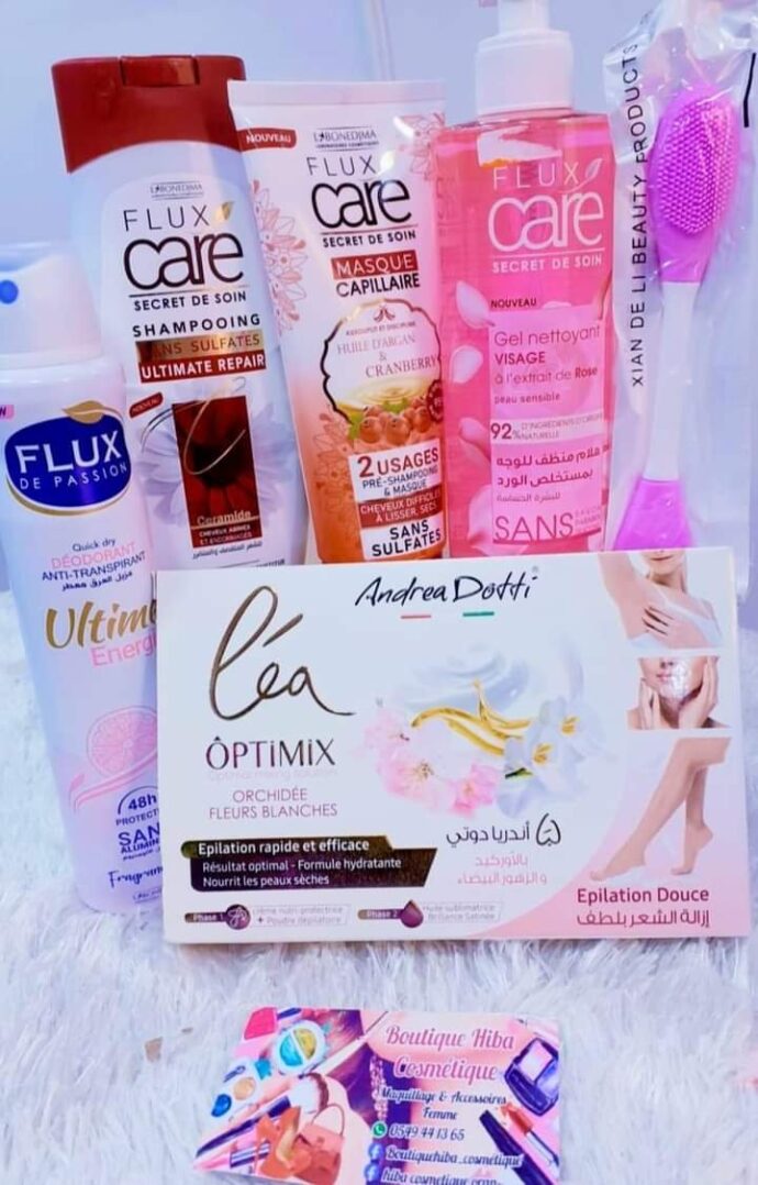 pack cosmétiques 6 pièce