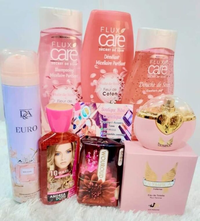 pack cosmétiques 8 pièce