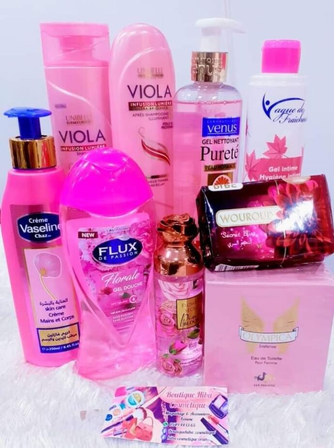 pack cosmétiques 9 piece