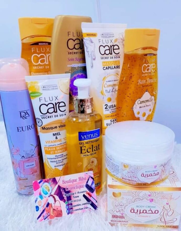 pack cosmétiques 8 pièce