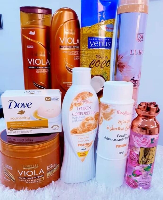 pack cosmétiques 9 piece