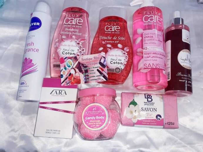 pack cosmétiques 8 pièce