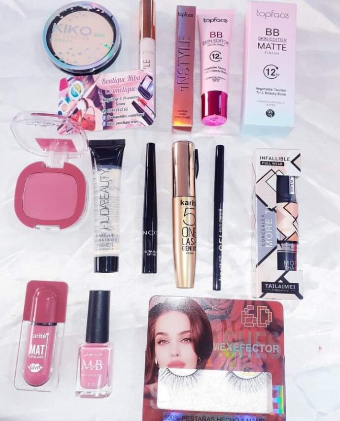 pack maquillage 12 pièce