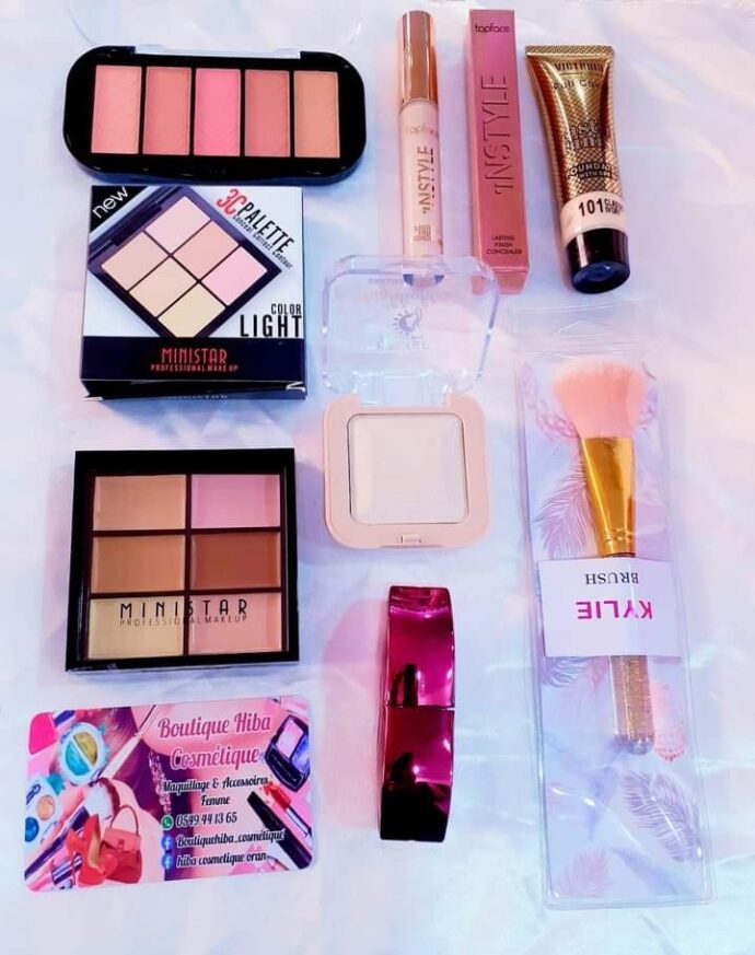 pack maquillage 7 pièce