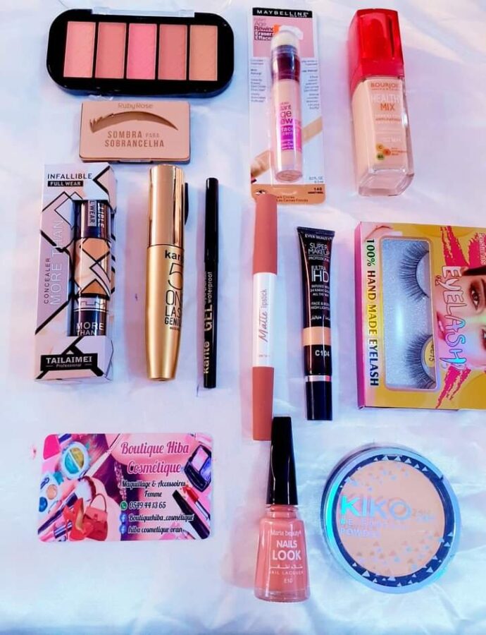 pack maquillage 12 pièce