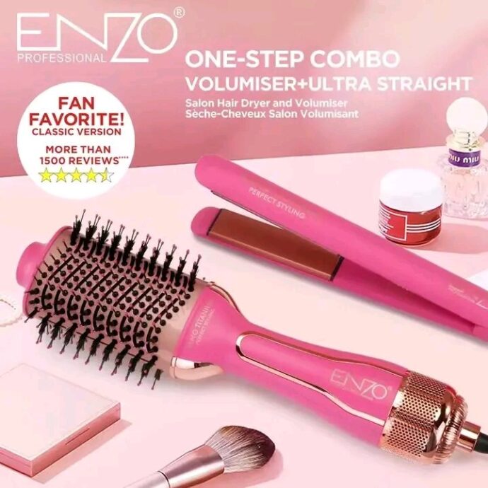 ⁦coffret brosse +lisseur Enzo original⁩ - الصورة ⁦3⁩