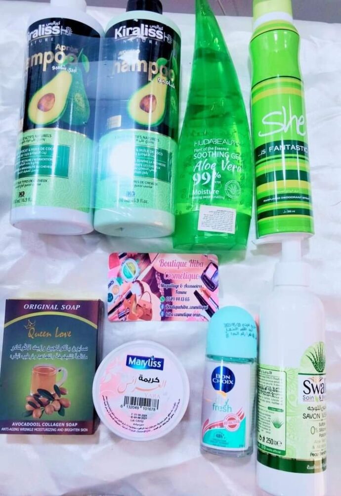 pack cosmétiques 8 pièce