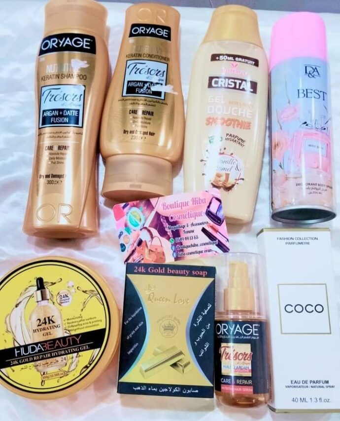 pack cosmétiques 8 pièce