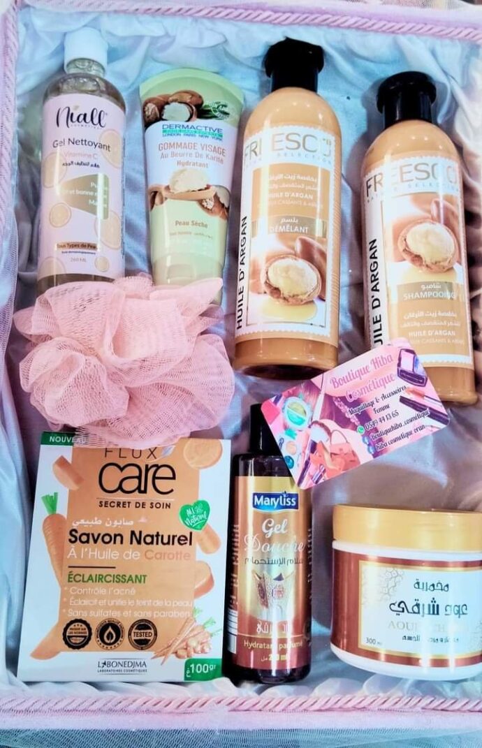 pack cosmétiques 8 pièce
