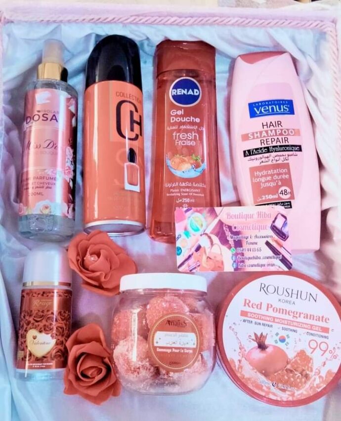 pack cosmétiques 7 pièce