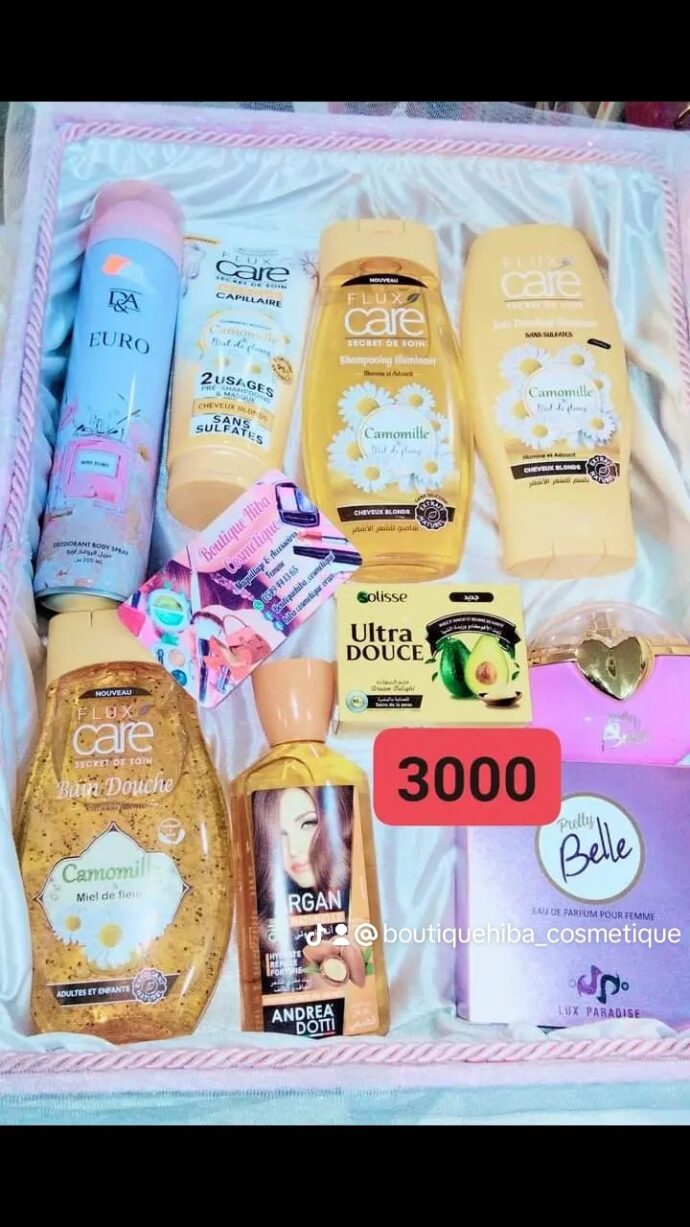 pack cosmétiques 8 pièce