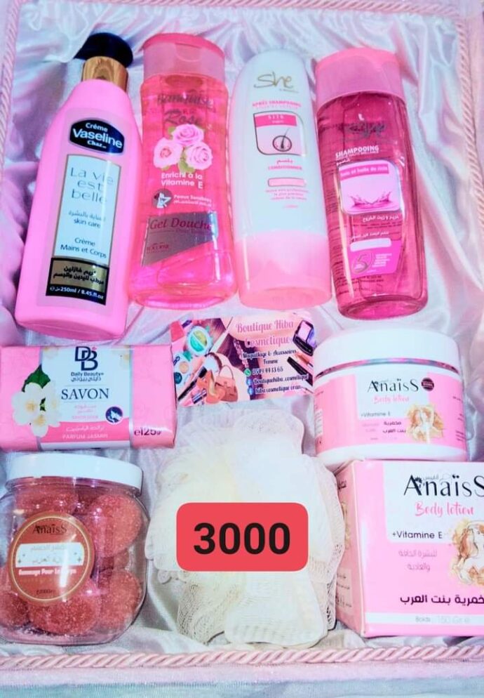 pack cosmétiques 8 pièce