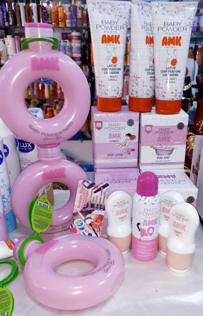 pack baby powder 6 pièce