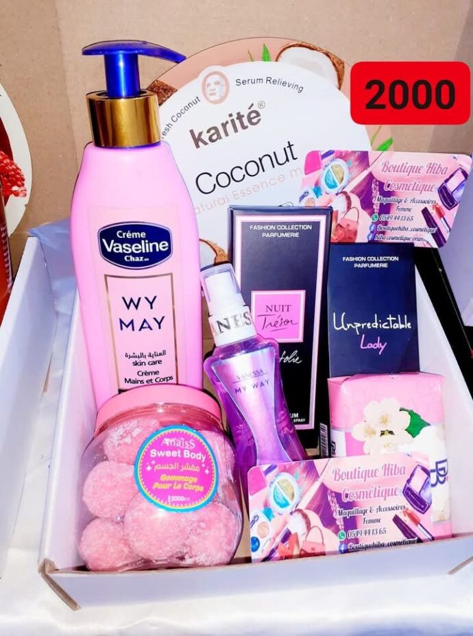 pack cosmétiques 6 pièce