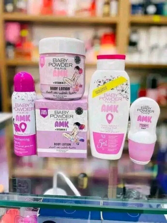 pack baby powder 4 pièce