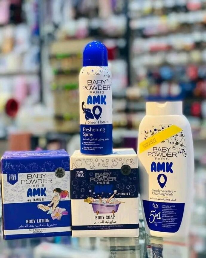 pack baby powder 4 pièce