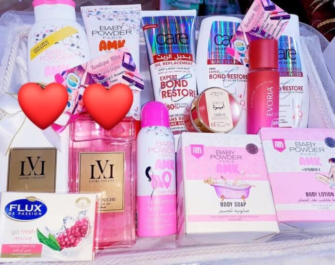 pack cosmétiques 13 pièce 🌷 خطبة📣دفوع📣😉جهاز عروسة