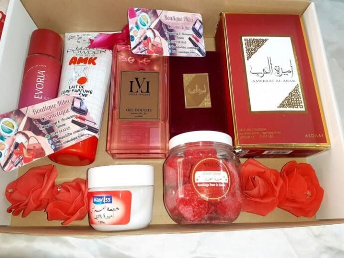 pack cosmétiques 6 pièce