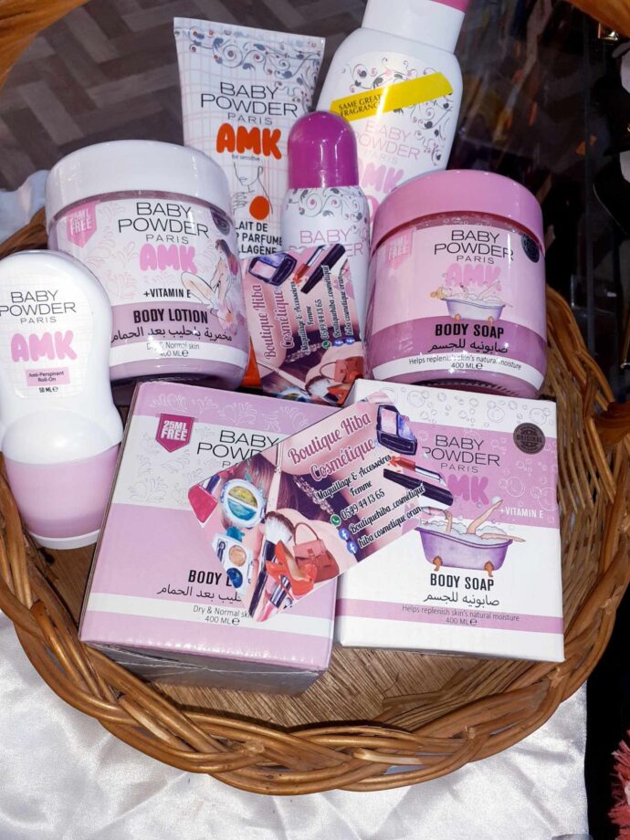 pack baby powder 6 pièce