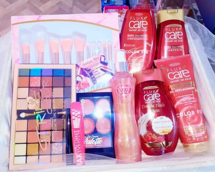 pack cosmétiques et maquillage 10 pièce