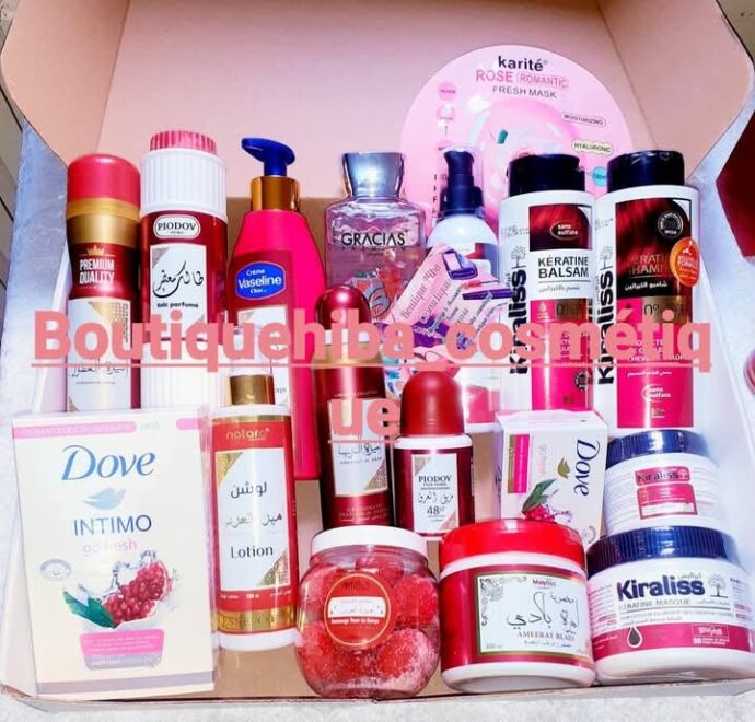 pack cosmétiques 18 pièce (+une trousse)