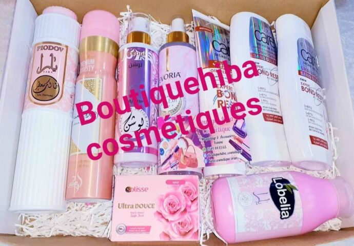 pack cosmétiques 9 piece