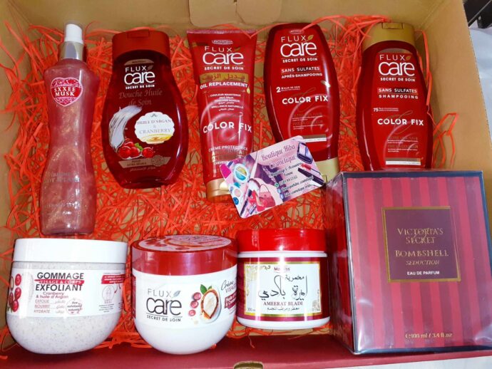 pack cosmétiques 9 piece