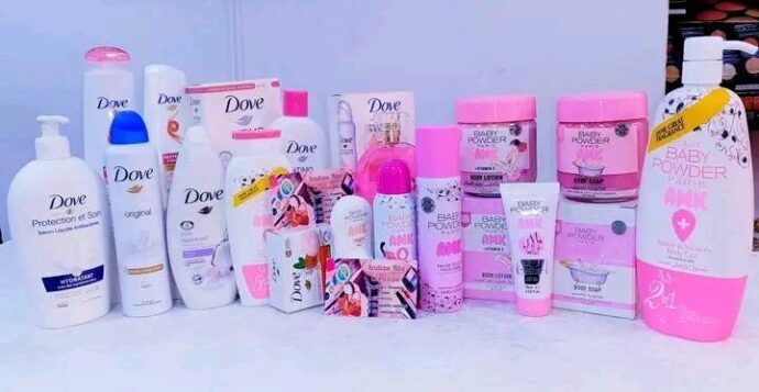 pack dove et baby powder 16 pièce+parfum cadeau 🎁
